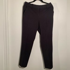 Premise Studio Black Striped Pants | Size 6